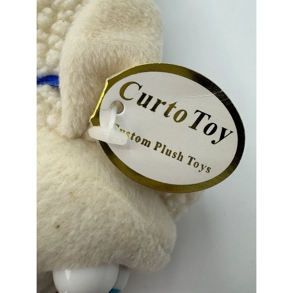 CURTO TOY 2000 Serta Counting Sheep #36 Plush NWT 8” Promo Stuffed Animal
